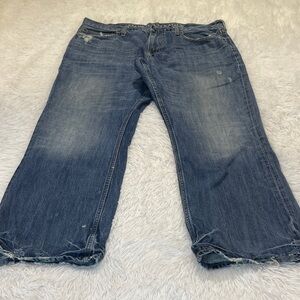 American Eagle Outfitters Distressed Blue BOOTCUT MEN DISTRESSED Jeans 38/30